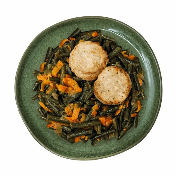 Биточки с фасолью и овощами Шеф Перекрёсток, 230г