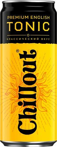 Тоник Chillout Premium English Tonic газированный 330мл