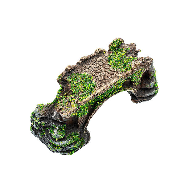 Мост со мхом 11.5x5x5.5 см