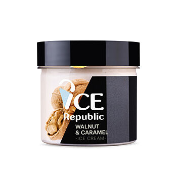 Мороженое молочное с карамелью и грецкими орехами, Ice Repubic, Россия