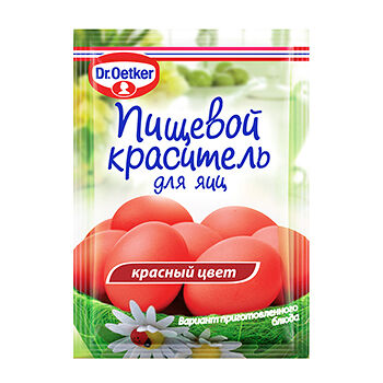 Краситель Dr.Bakers пищевой для яиц жидкий красный