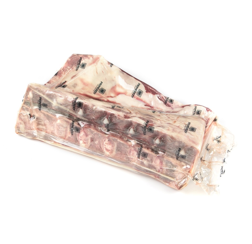 

Поясничный отруб Primebeef на кости c вырезкой из мяса мраморной говядины охлажденный вес