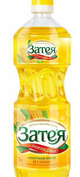 Масло кукурузное Затея рафинированное дезодорированное