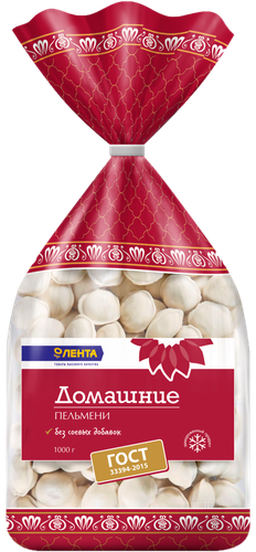 

Пельмени ЛЕНТА Домашние, ГОСТ, 1000г