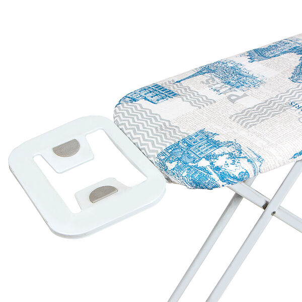 Vetta чехол для гладильной доски «город» на шнурке, 130*50см,  хлопок, подкладка поролон