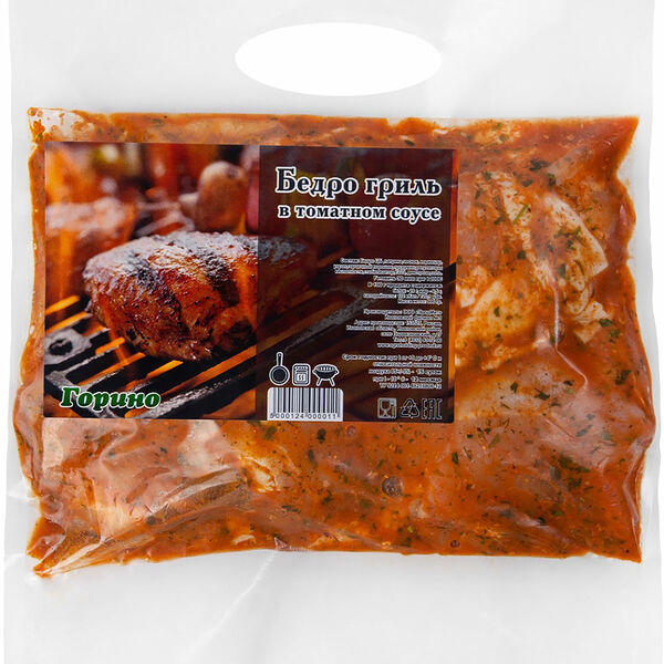 Бедро куриное Горино гриль томатный соус