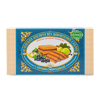 Белевская пастильная мануфактура Белевская пастила с черной смородиной без добавления сахара