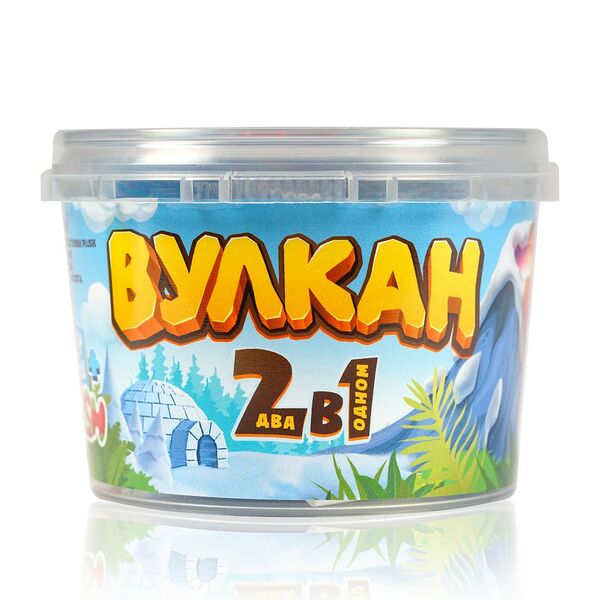 Набор Slime Лаборатория Вулкан, 2 в 1
