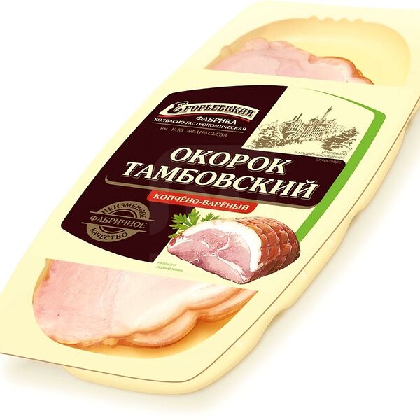 ЕКГФ Окорок Тамбовский ГОСТ к/в 300г (Новая столица)