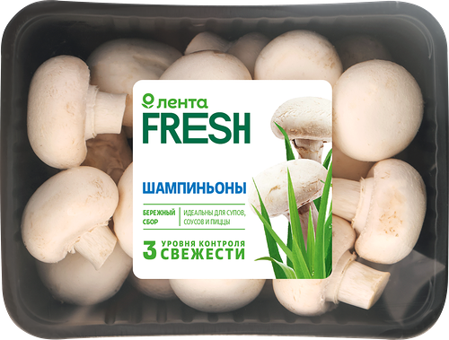 Шампиньоны Лента FRESH, 400г