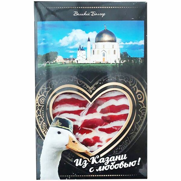 Филе утки Каусар сыровяленое в нарезке, 60г