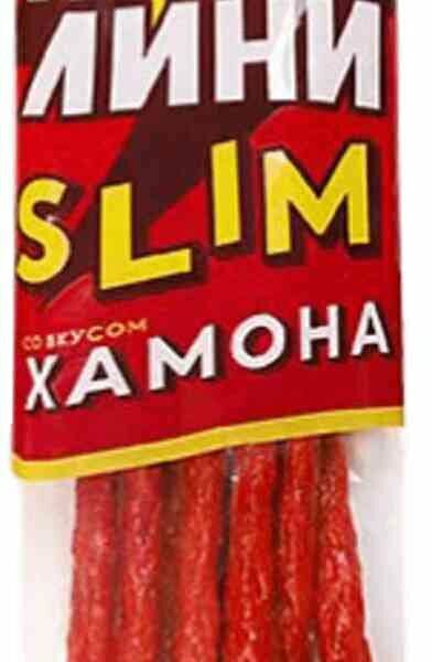 Колбаски из свинины сырокопченые Дымов Пиколини слим со вкусом хамона