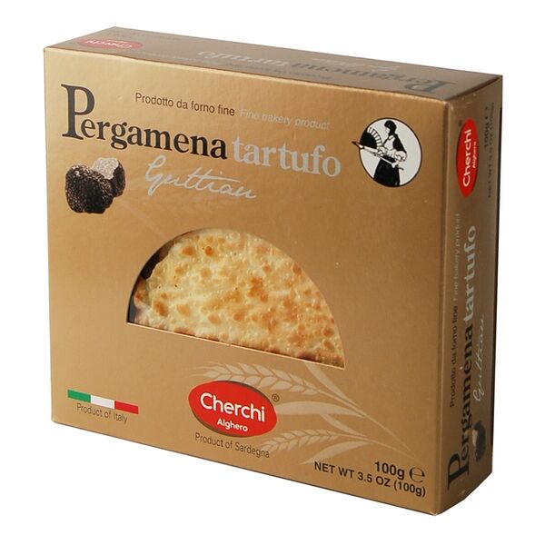 Хлебцы Cherchi Пергамена с трюфелем