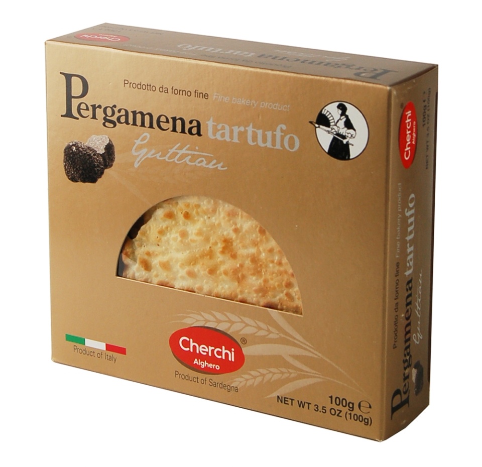 

Хлебцы Cherchi Пергамена с трюфелем