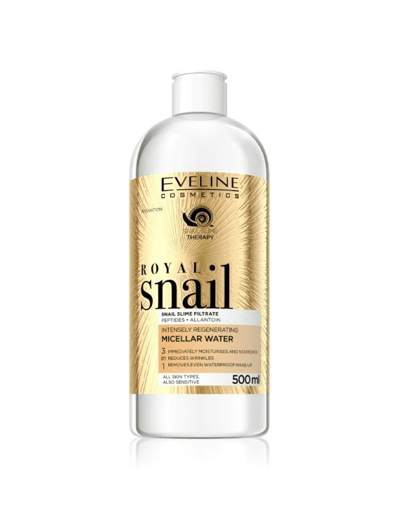

Мицеллярная вода для лица Eveline Cosmetics Royal Snail восстанавливающая 3 в 1