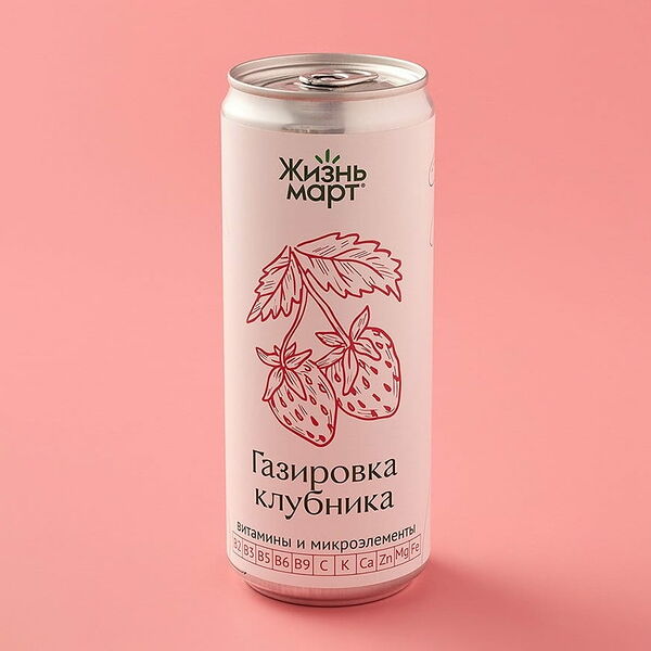 Газировка Клубника 330 мл