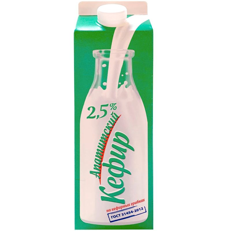 

Кефир Апатитская Бурёнка 2.5% 1 кг