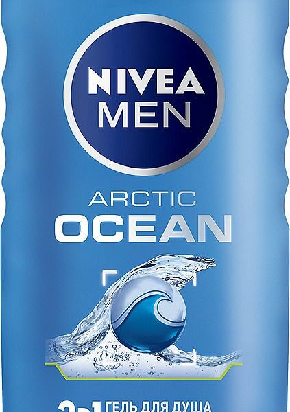 Гель для душа Nivea Arctic Ocean 2 в 1