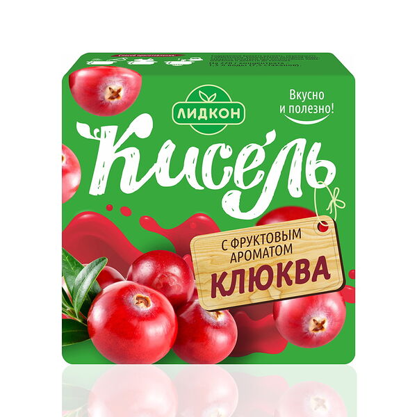 Кисель ЛИДКОН Клюква вес 220г