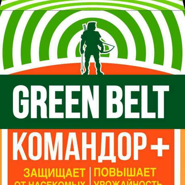 Средство для обработки клубней от насекомых Командор+ Green Belt, 2×25 мл