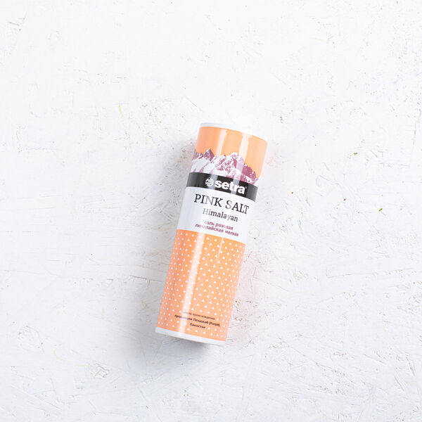 Розовая соль мелкого помола