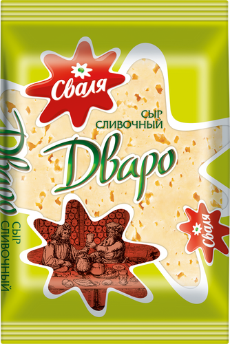 

Сыр Сливочный Сваля Дваро без змж 50%, 180 г