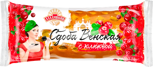 

Сдоба Аладушкин Венская с клюквой 180 г