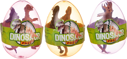 

Игрушка JUNFA Динозавр 7–9см со скелетом в яйце, 1 шт в ассортименте Арт. B174-YC27