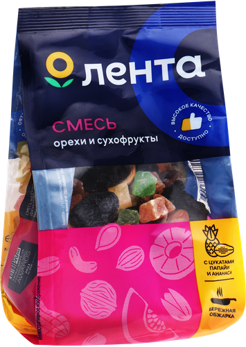

Смесь ЛЕНТА орехи сухофрукты