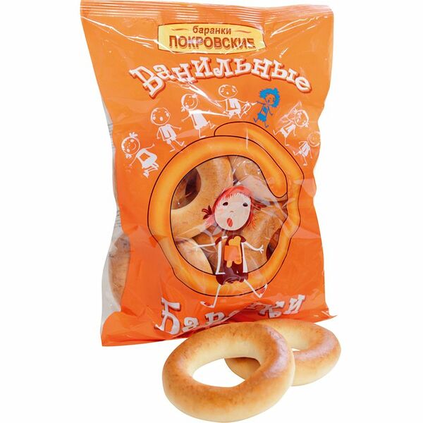 Баранки ПОКРОВСКИЙ ХЛЕБ ванильные