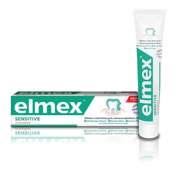 Elmex сенситив плюс зубная паста 75 мл