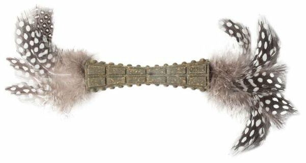 Игрушка для кошек Gigwi с перьями и мятой