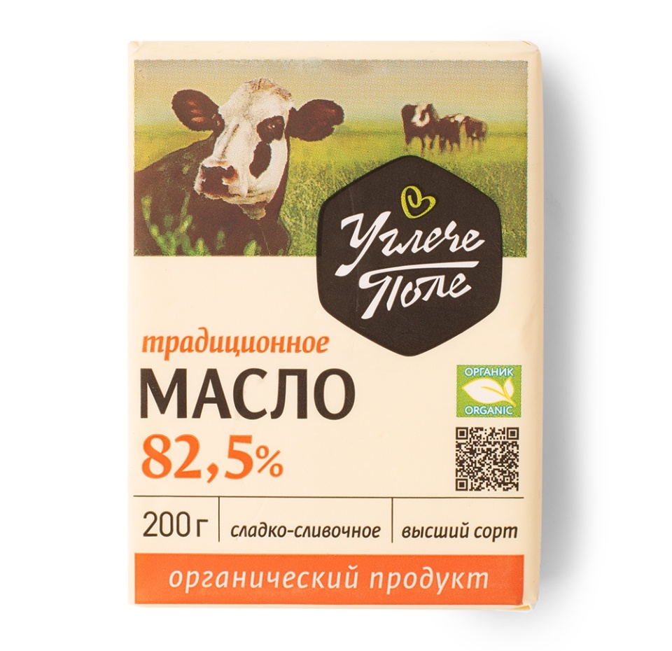 

Масло сладкосливочное Углече Поле 82.5% 200 г