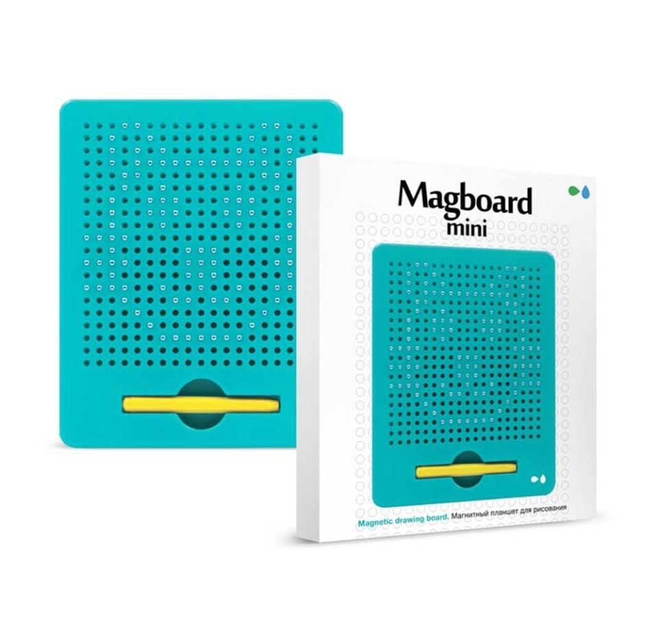 

Планшет для рисования Magboard mini магнитный мятный, 3+ «Назад к истокам», Китай