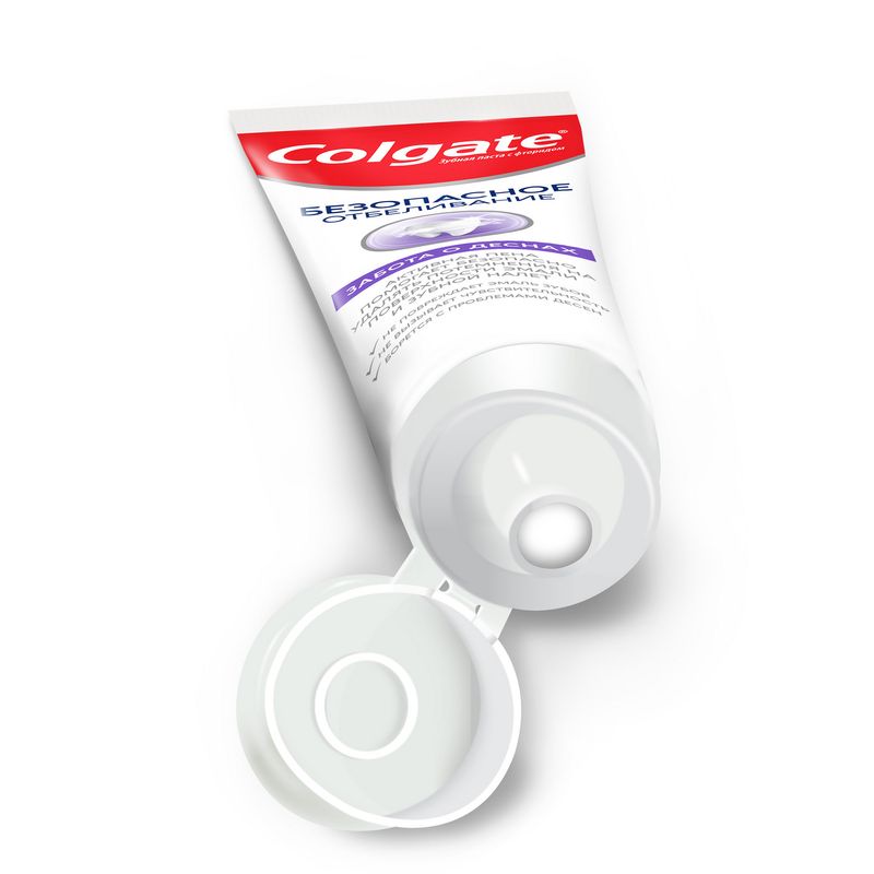

Зубная паста Colgate безопасное отбеливание забота о дёснах 75 мл