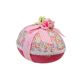 Яйцо пасхальное декоративное с цветочным узором, Goodwill, 15 см, Китай