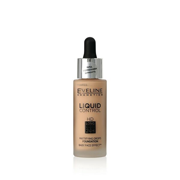 Тональный крем для лица Eveline Liquid control 030 Sand Beige 32мл