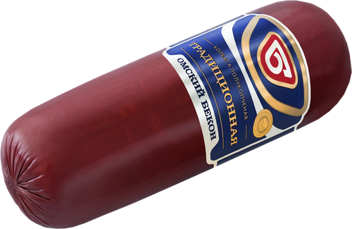 

Колбаса полукопченая ОМСКИЙ БЕКОН Традиционная, 500г