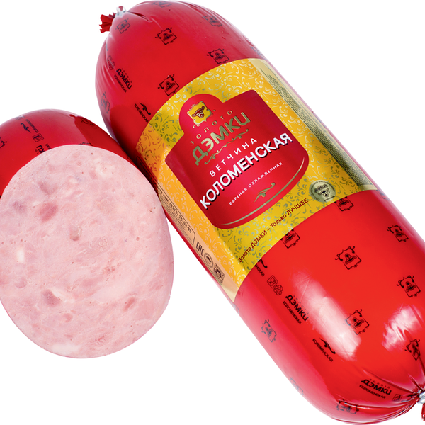 Ветчина ЗОЛОТО ДЭМКИ Коломенская в/с вес 