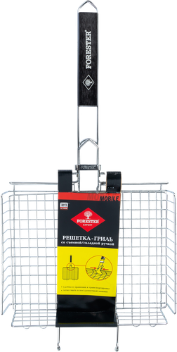 

Решетка-гриль Forester со съёмной ручкой универсальная, 24x30 см