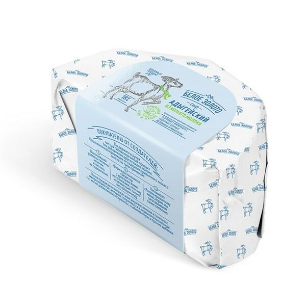 Сыр адыгейский Белое золото из козьего молока 18%