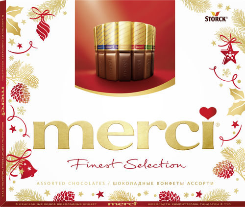 

Набор конфет Merci Лучший Выбор 250 г дизайн упаковки в ассортименте