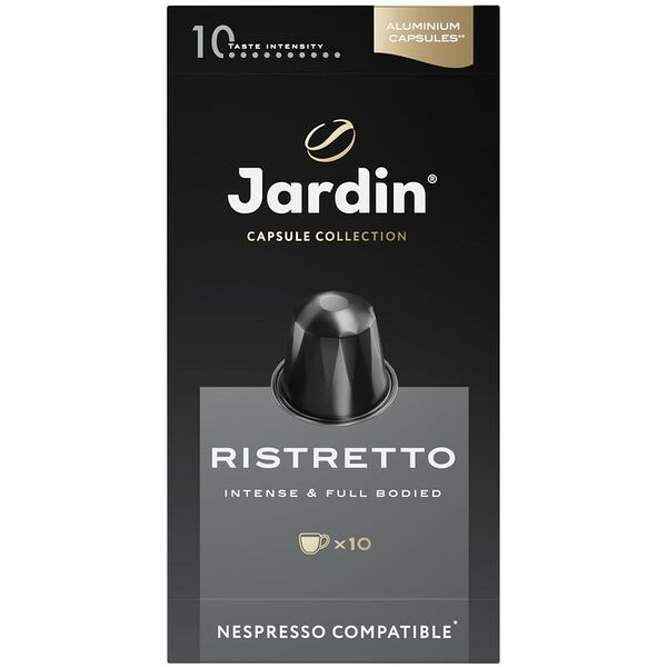 Кофе в капсулах Jardin Ristretto молотый, 10x5г