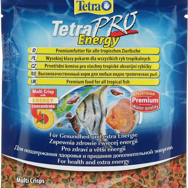 TetraPro Energy (чипсы) для любых видов тропических рыб