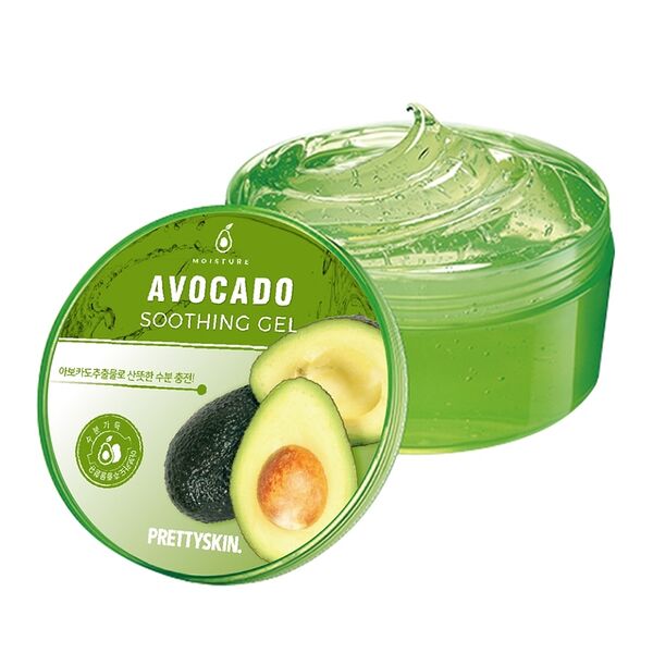 Мультифункциональный гель Pretty Skin~ с авокадо~Multifunctional Gel For Face And Body With Avocado