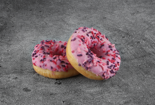 

Донат с начинкой из лесных ягод 70 г