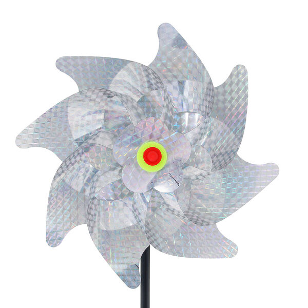 Inbloom ветряк светоотражающий для отпугивания птиц d20см, h50см, пластик