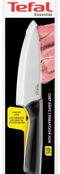 Нож Tefal Essential поварской 15см
