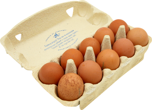 

Яйцо Волжанин куриное С0 10 шт. 650 г