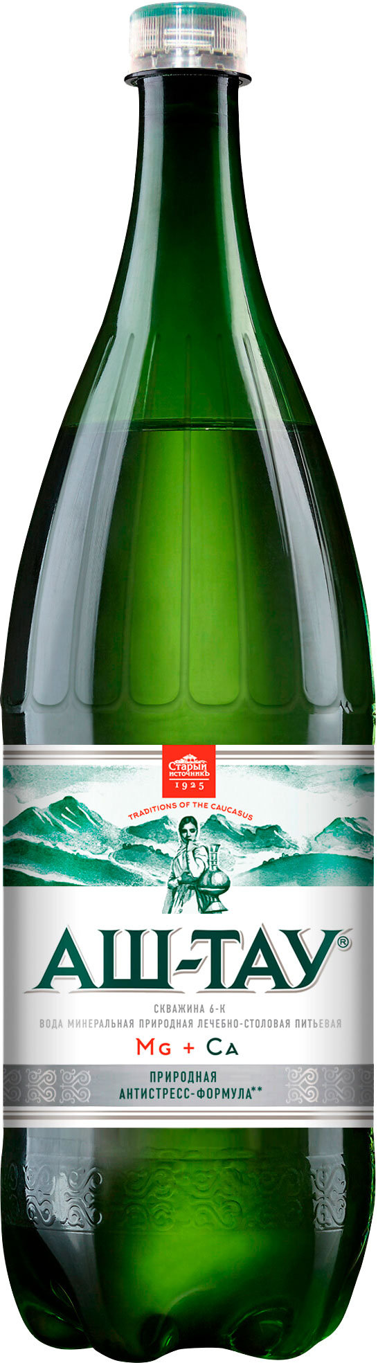 

Вода Аш-Тау минеральная лечебно-столовая газированная 1.5л